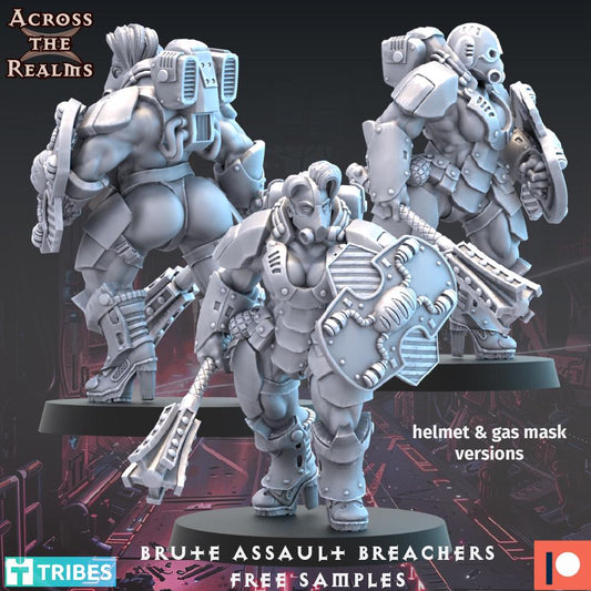 Brute Assault Breacher Miniatures | Across the Realms