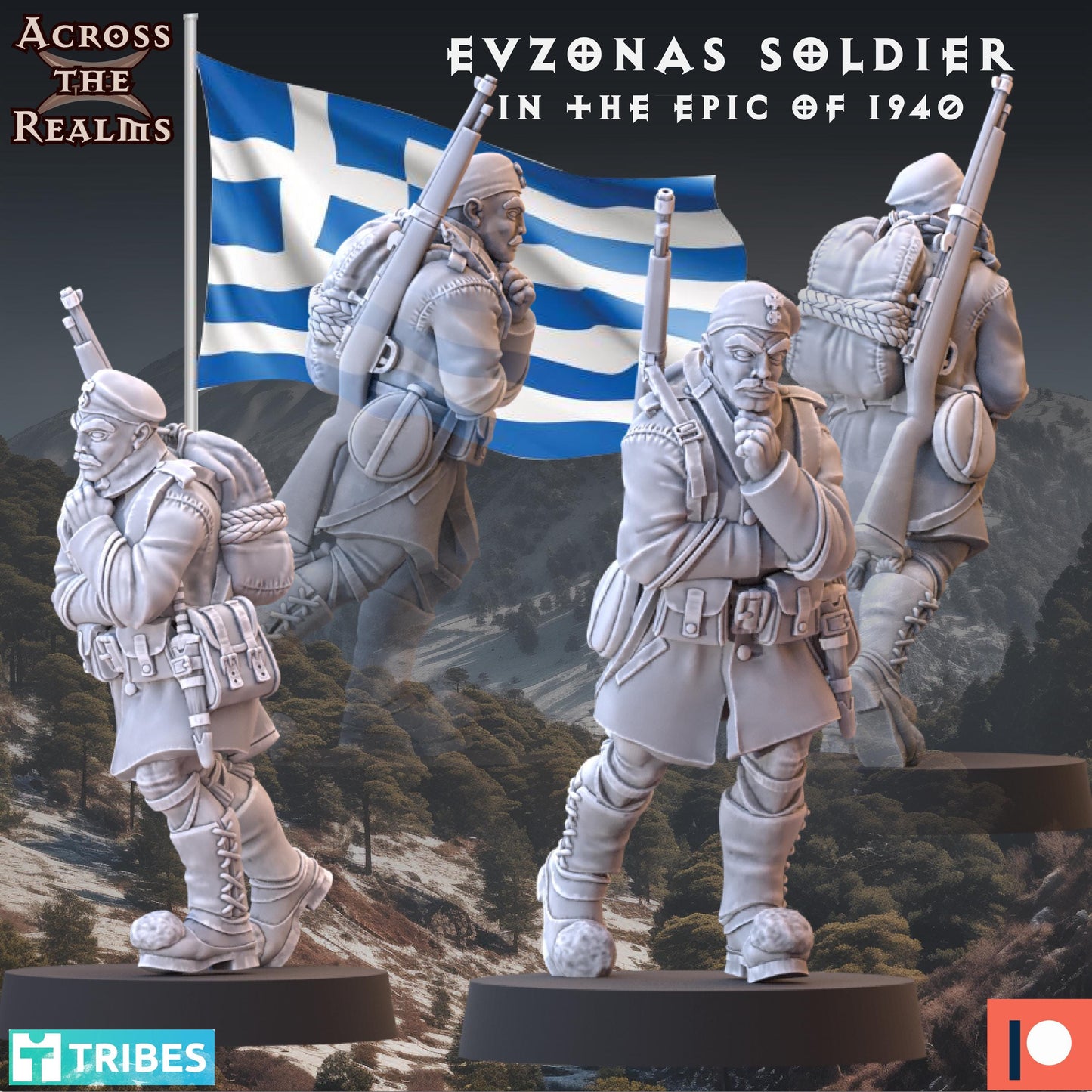 Evzones Soldier | Across the Realms