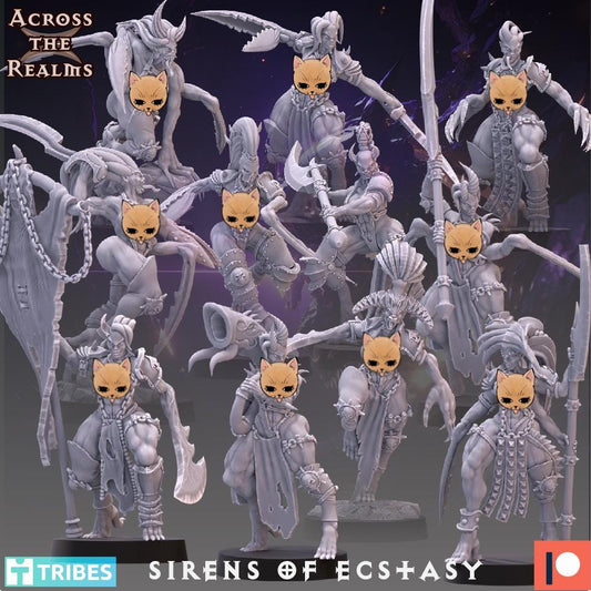 Sirens of Ecstacy Miniatures | Across the Realms