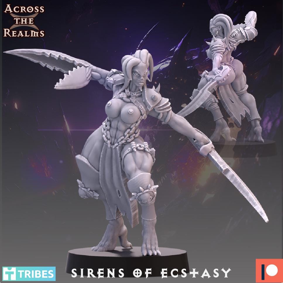 Sirens of Ecstacy Miniatures | Across the Realms