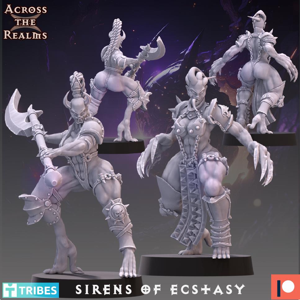 Sirens of Ecstacy Miniatures | Across the Realms