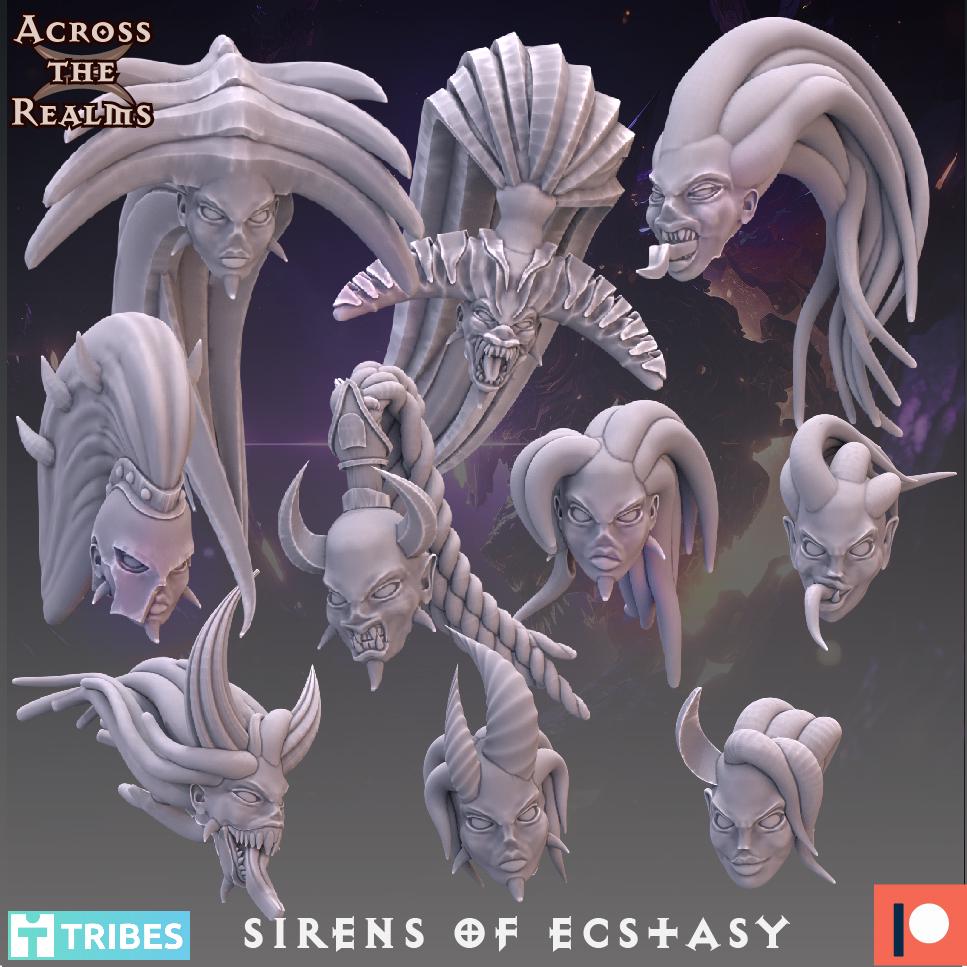 Sirens of Ecstacy Miniatures | Across the Realms
