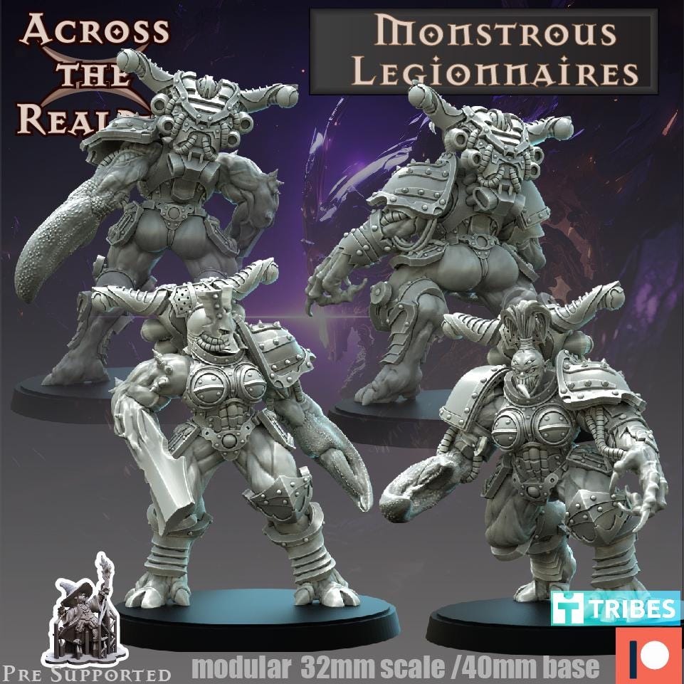 Monstrous Legionnaires | Across the Realms
