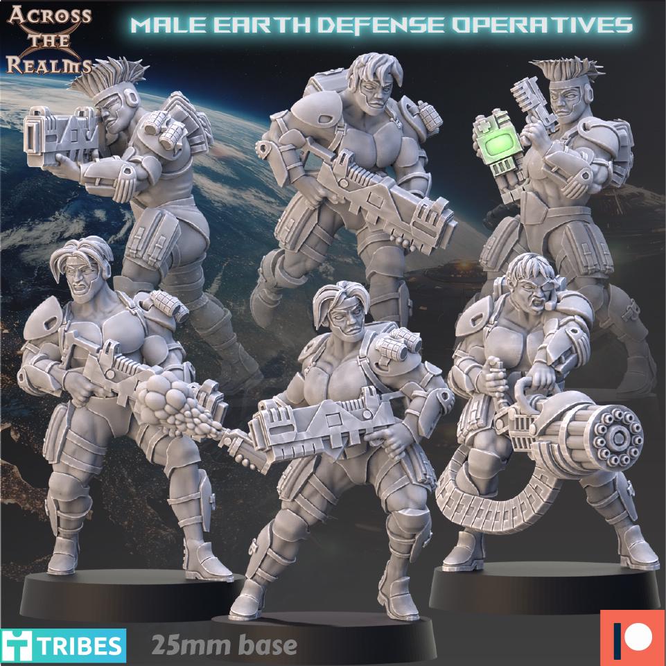 Earth Defense Operative Squad | Across the Realms