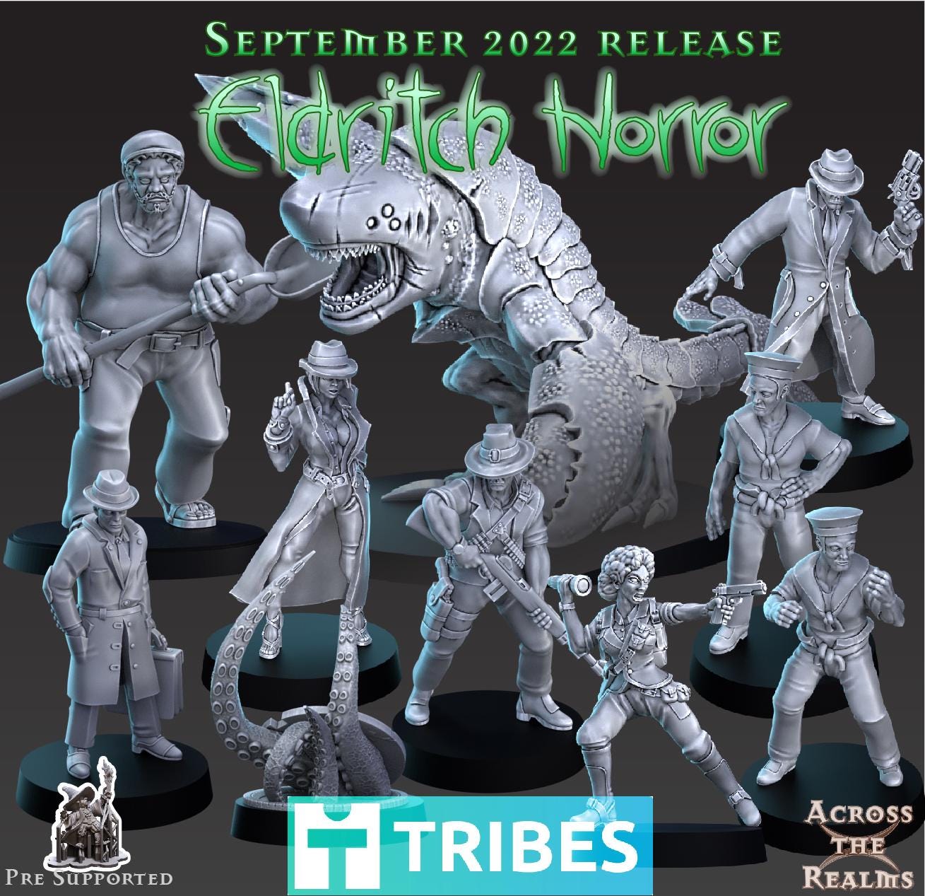 Eldritch Horror Miniatures | Across the Realms