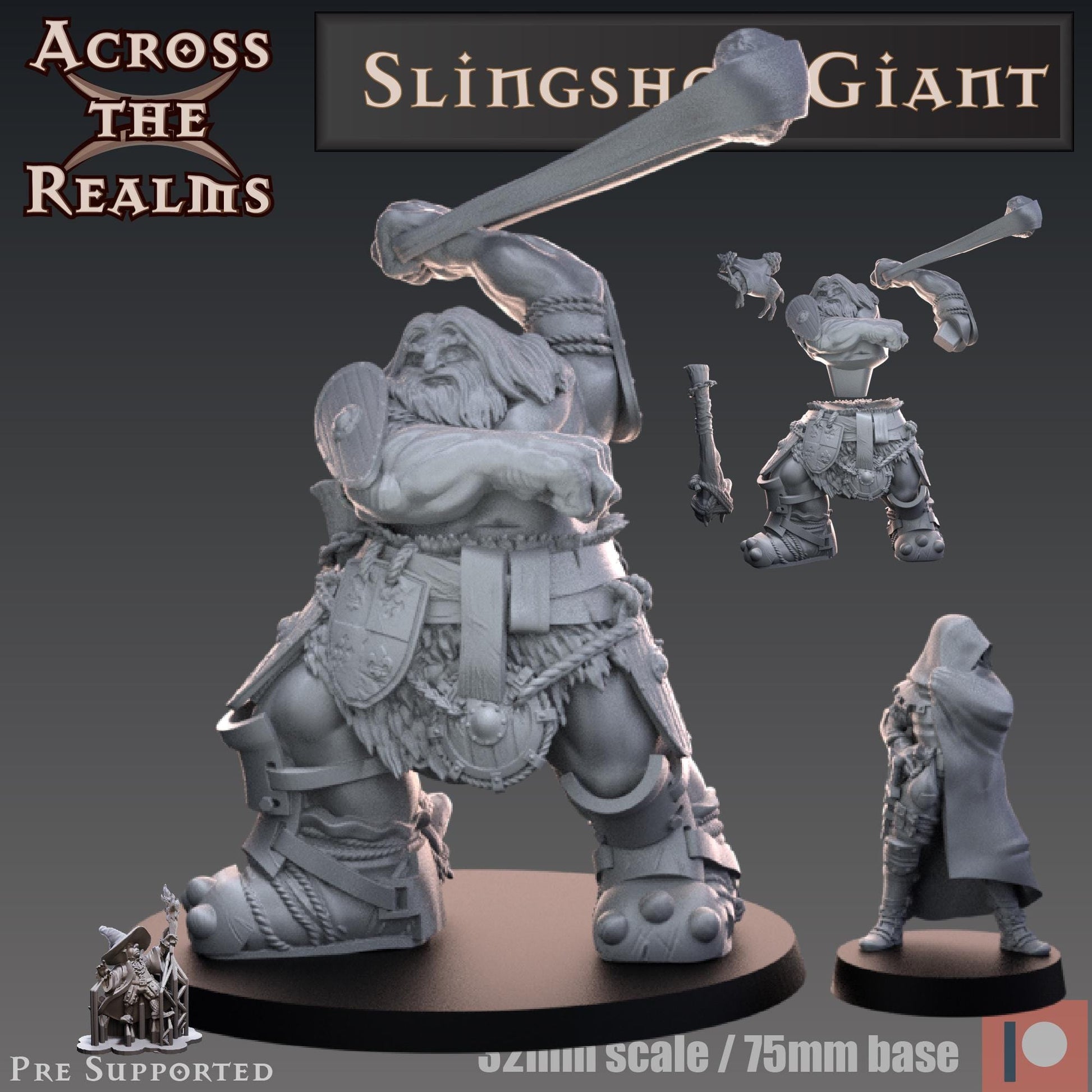 Slingshot Giant Miniature | Across the Realms