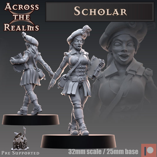 Scholar Miniature | Across the Realms
