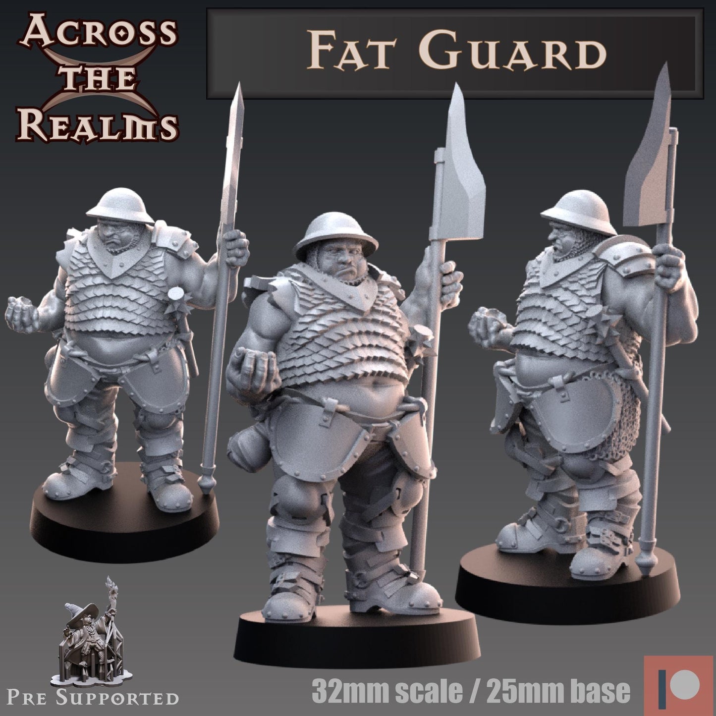 Fat Guard Miniature | Across the Realms