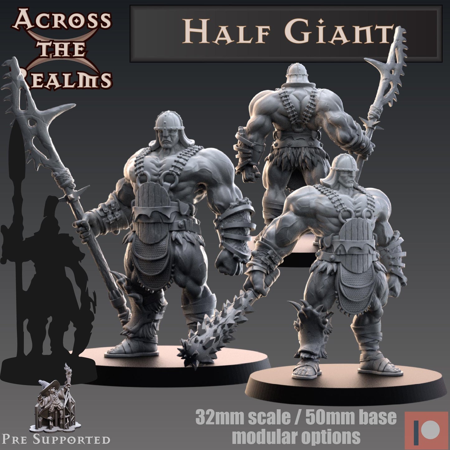 Half Giant Miniature | Across the Realms