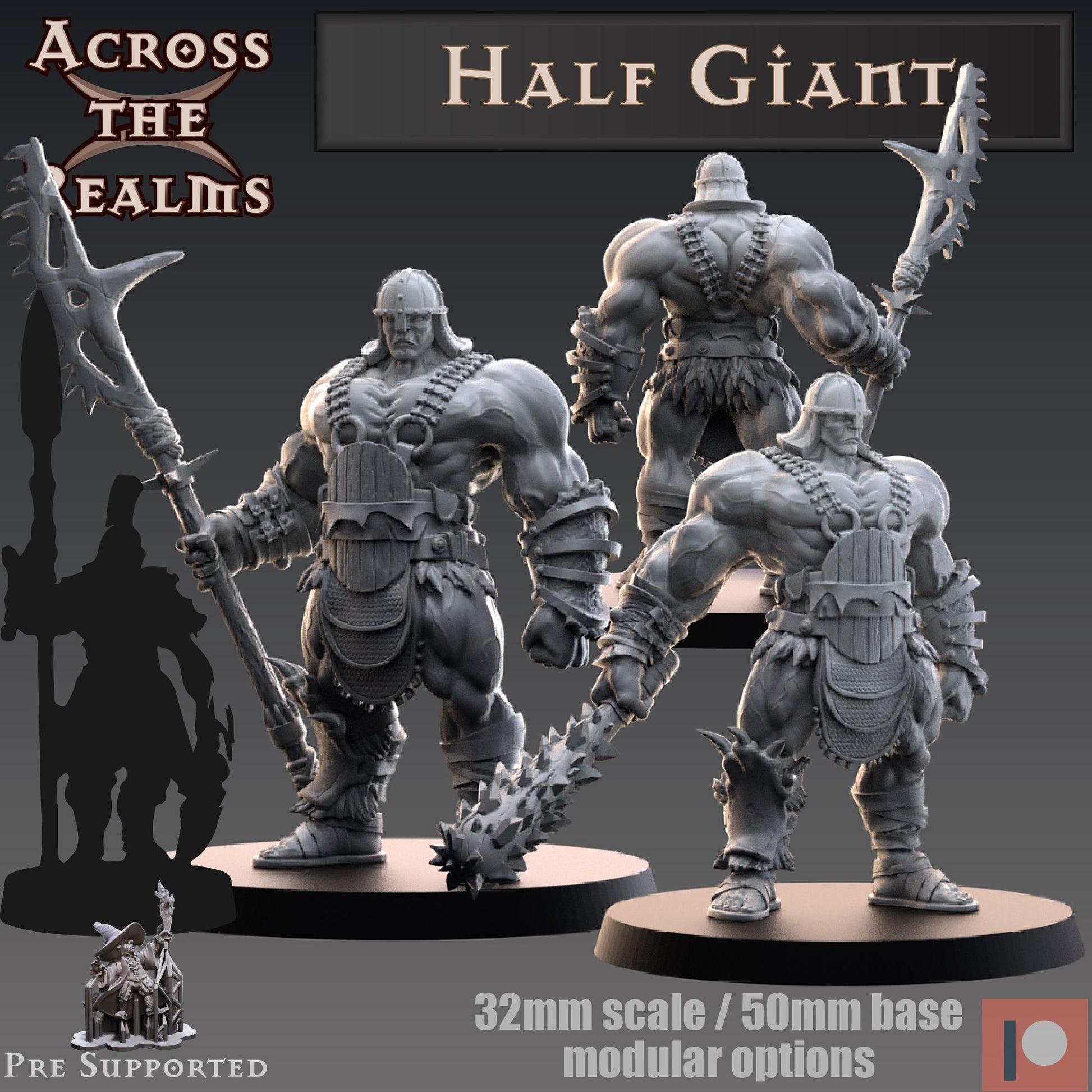 Half Giant Miniature | Across the Realms