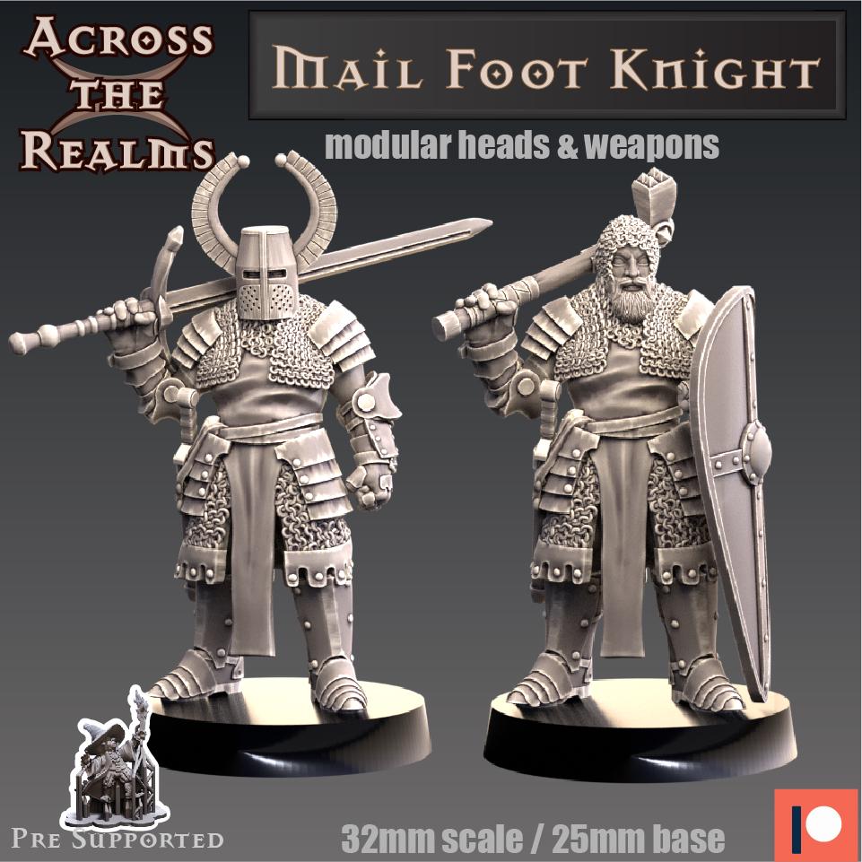Mail Foot Knight | Across the Realms