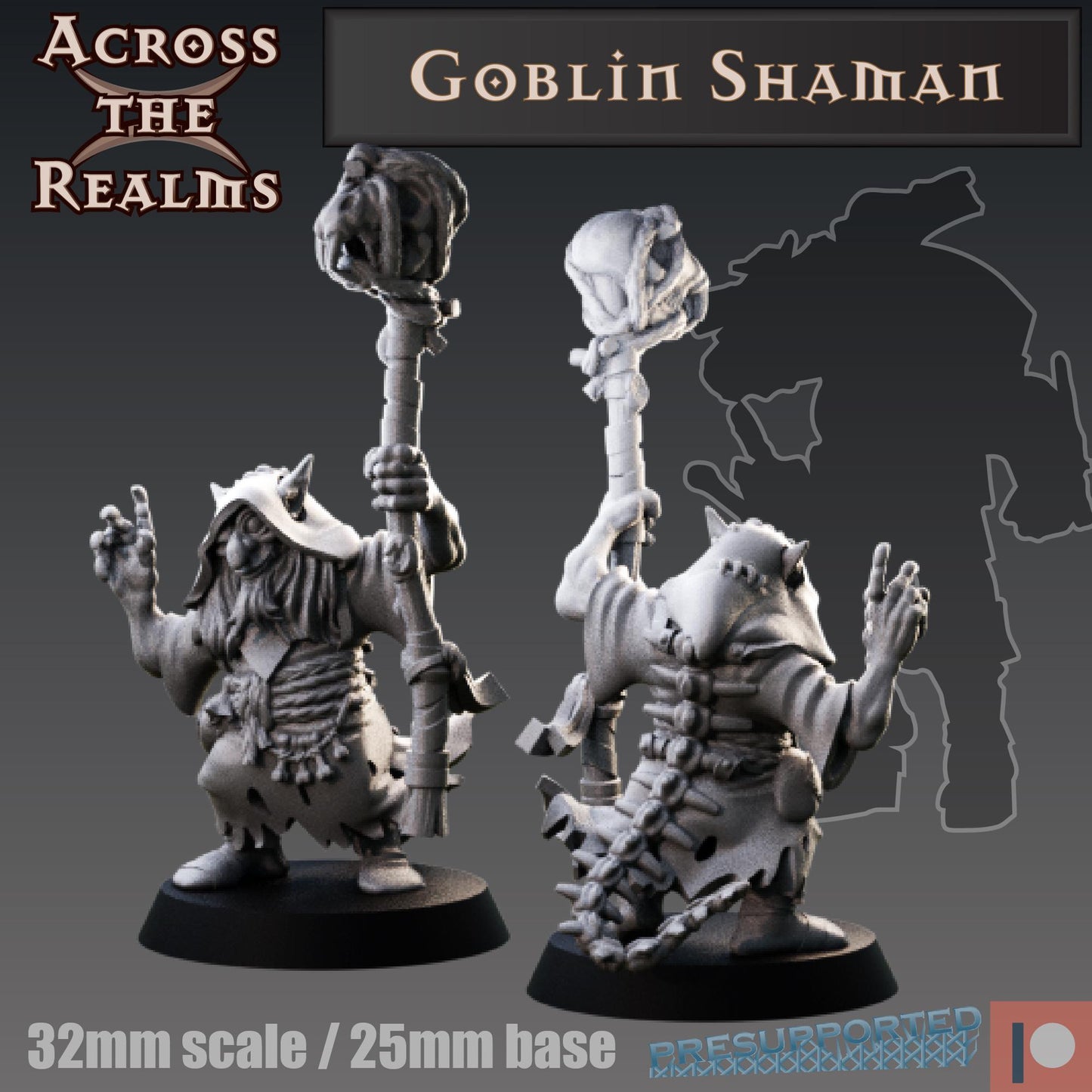 Goblin Shaman Miniature | Across the Realms