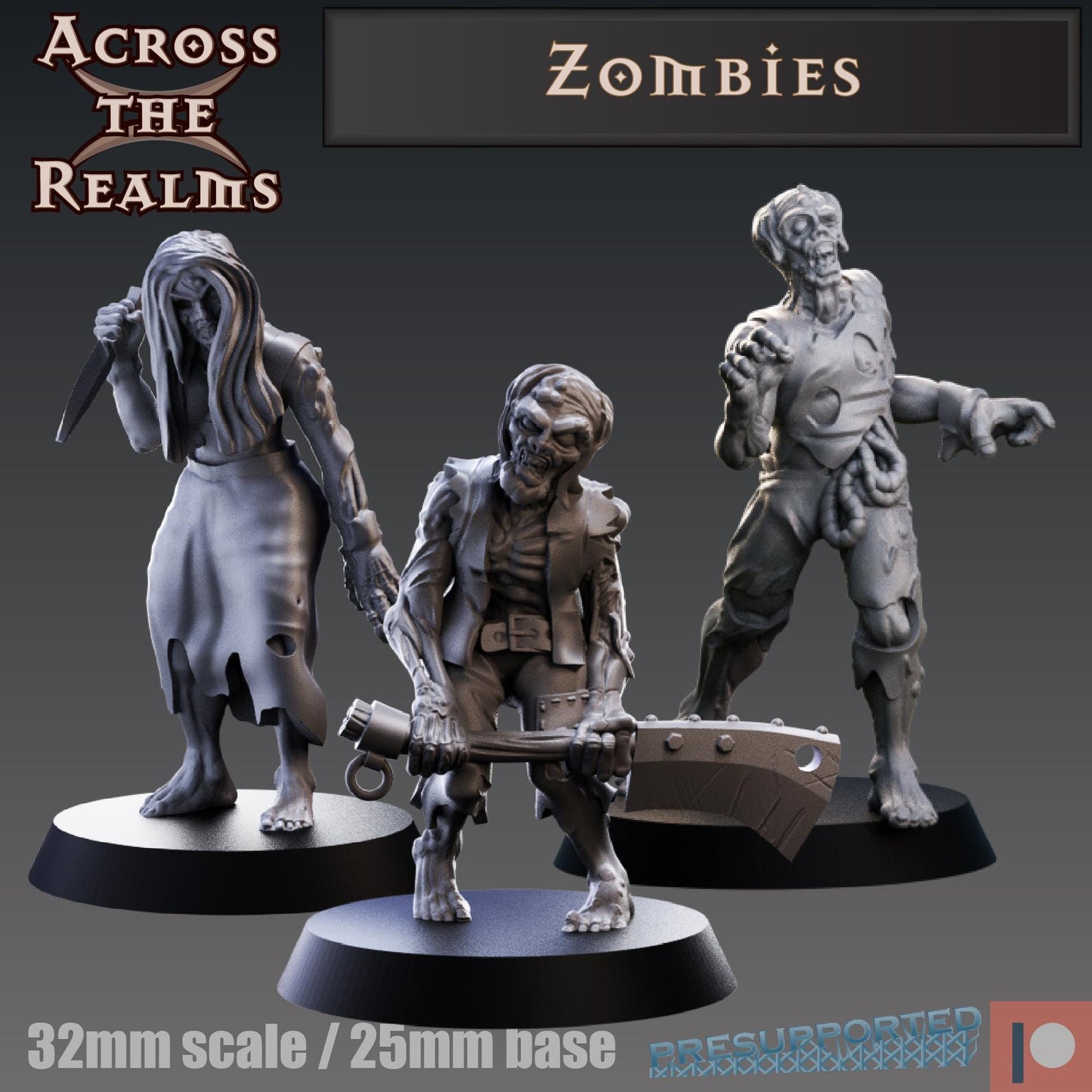 Skeleton Warrior Miniatures | Across the Realms