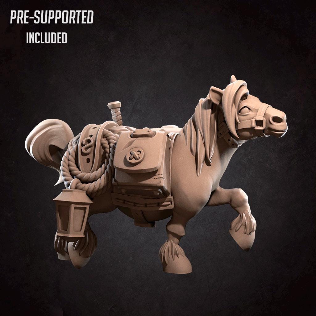 Bravo the Pony Miniature | Bite the Bullet