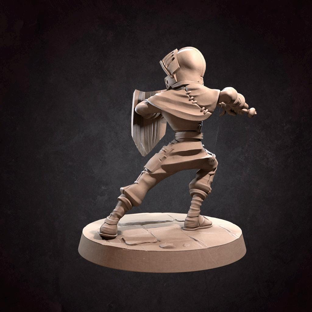 Young Squire Miniature | Bite the Bullet