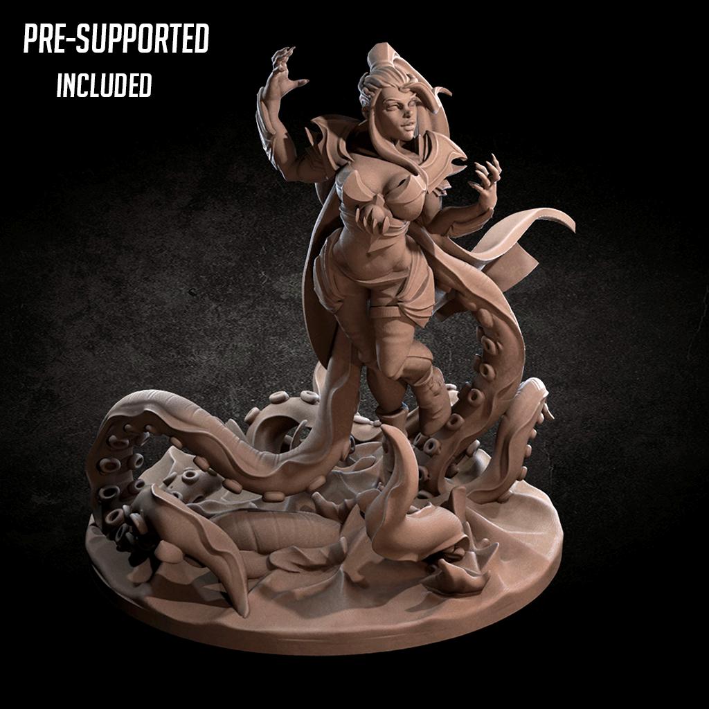 Cult Warrior Leader Miniature | Bite the Bullet