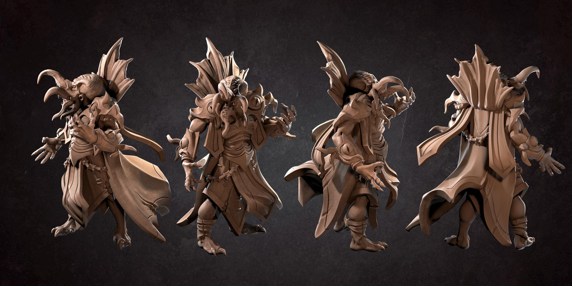 Mage Cultist Ancient Miniatures | Bite the Bullet