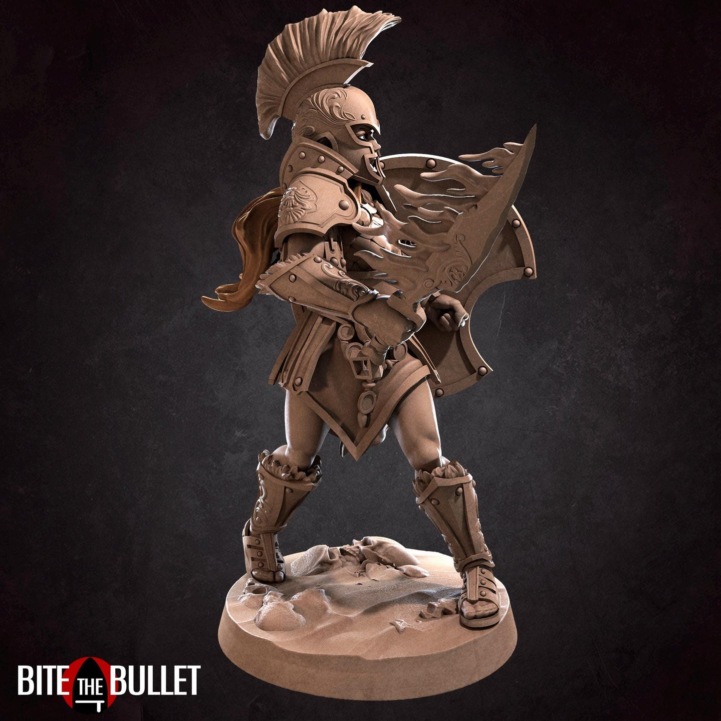 Adara the Spartan Miniature | Bite the Bullet