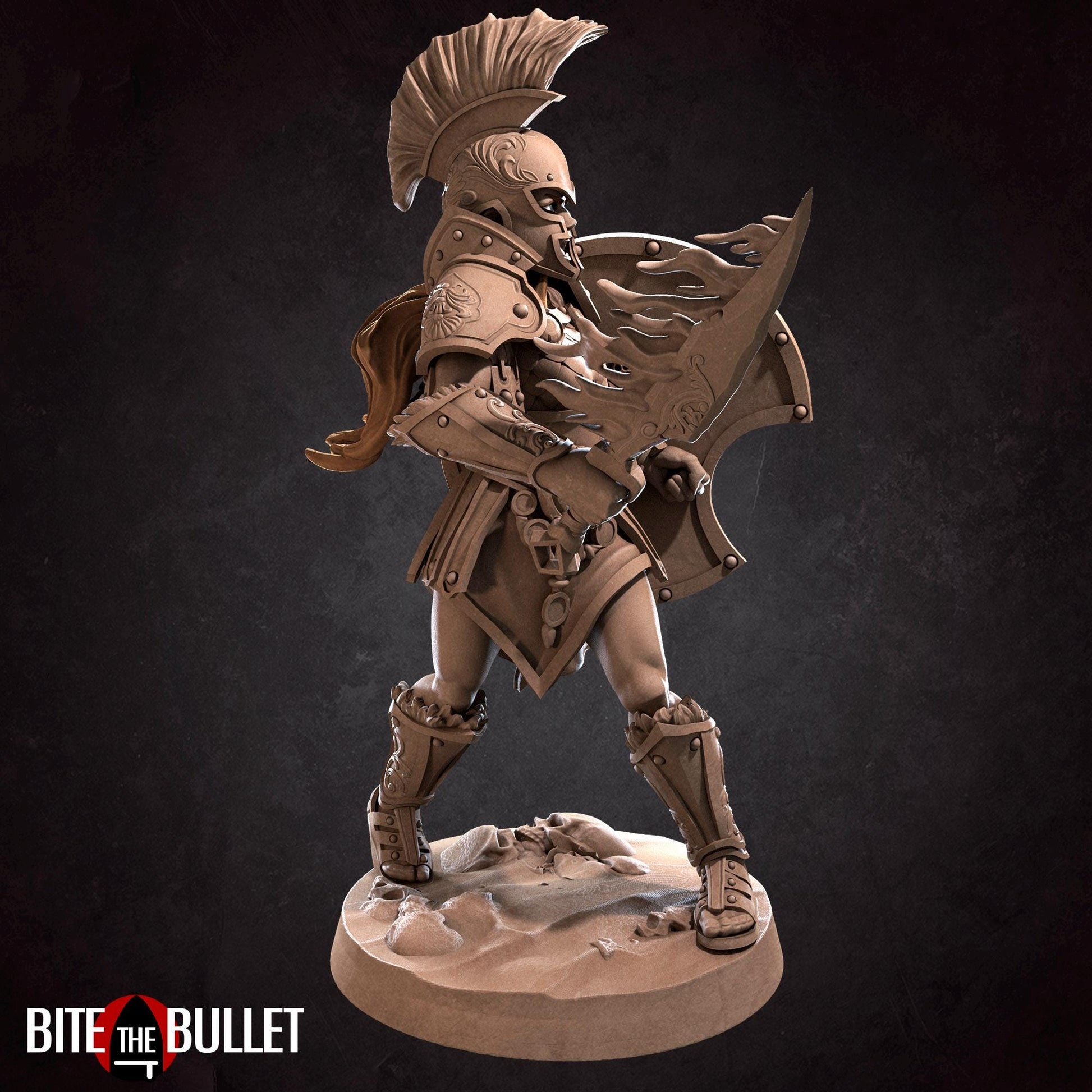 Adara the Spartan Miniature | Bite the Bullet