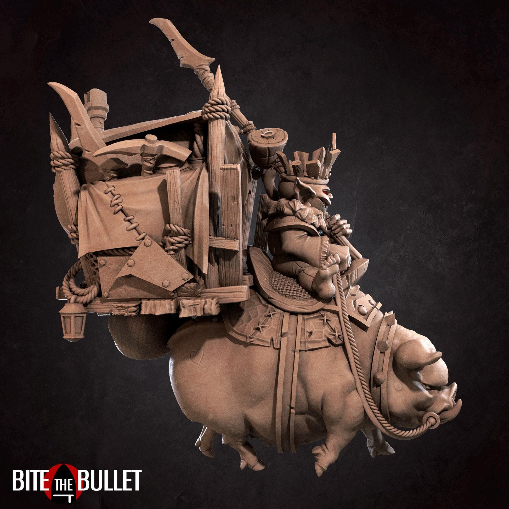 Goblin King Miniature | Bite the Bullet
