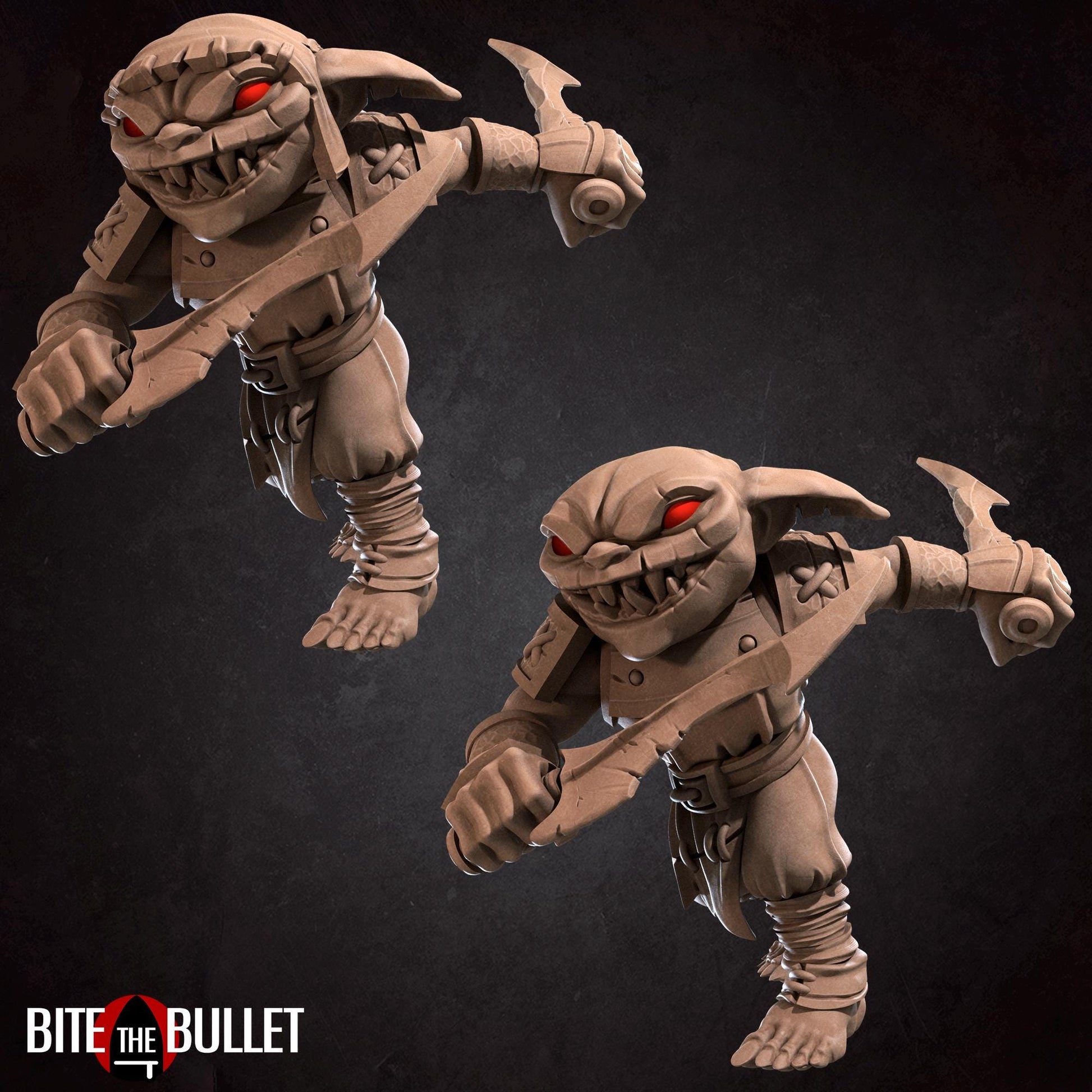 Goblin Ranger Miniature | Bite the Bullet
