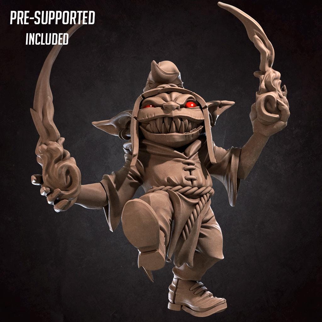 Goblin Pyro Miniature | Bite the Bullet