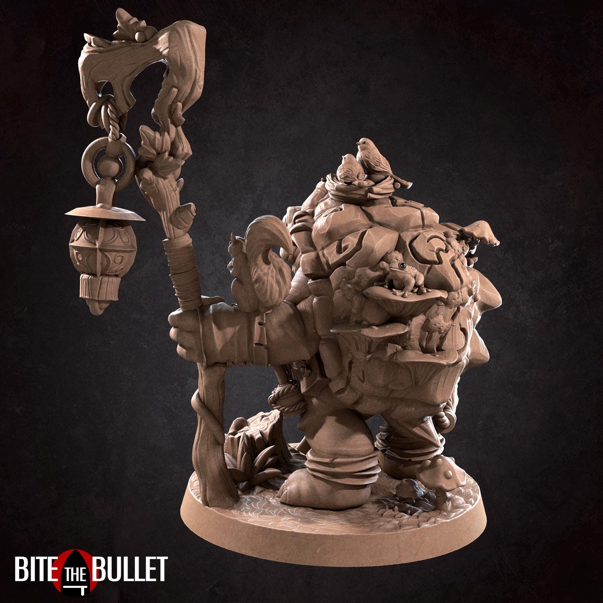 Tortle Druid Miniature | Bite the Bullet