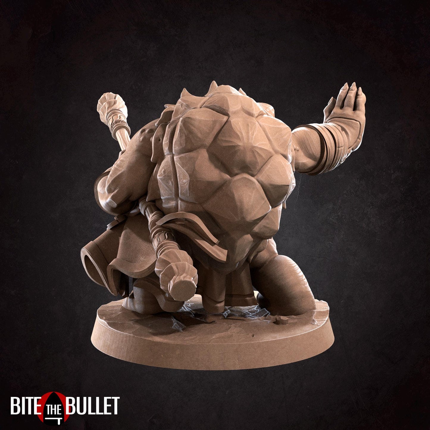 Tortle Shaman Miniature | Bite the Bullet