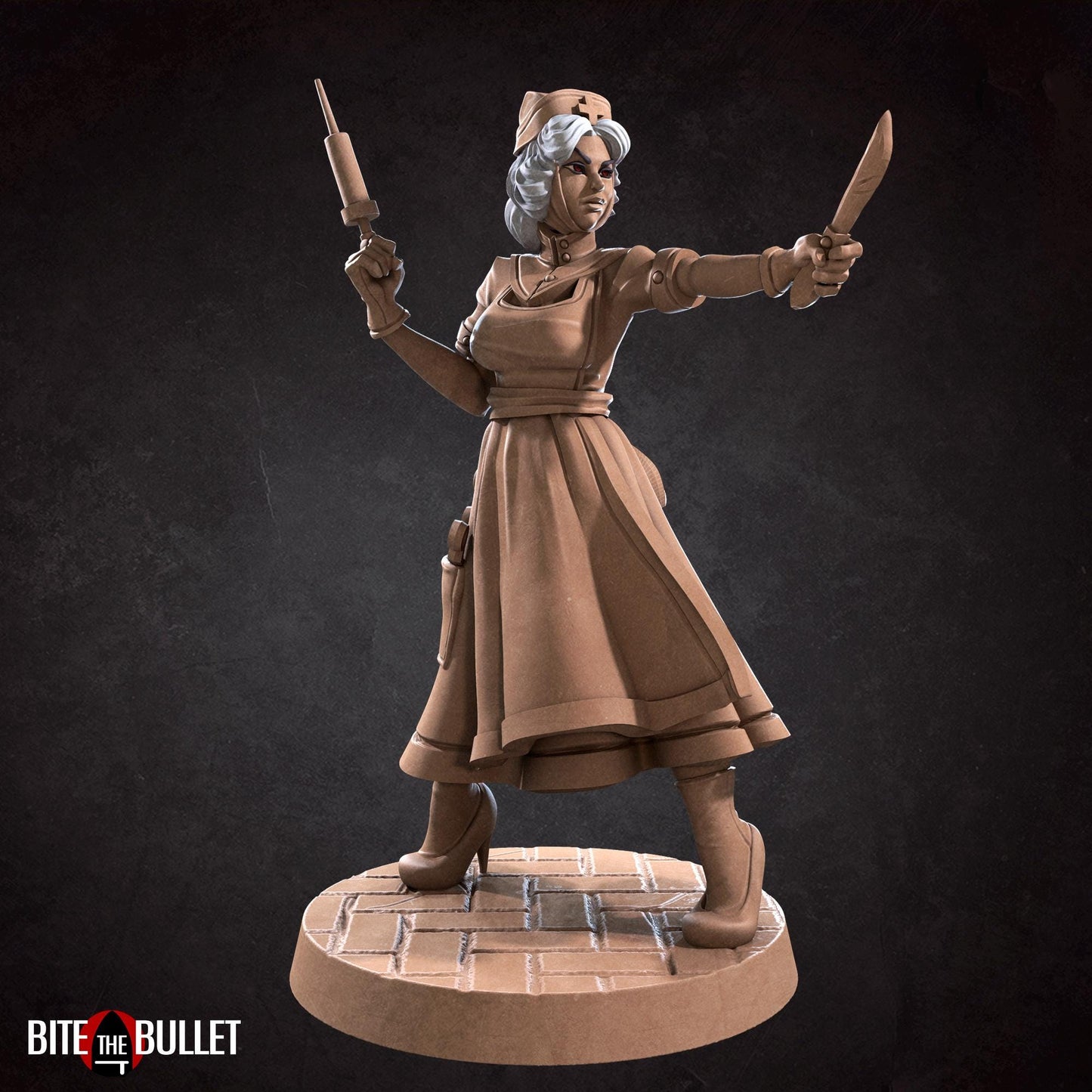 War Sister Emilia, the Nurse Miniature | Bite the Bullet