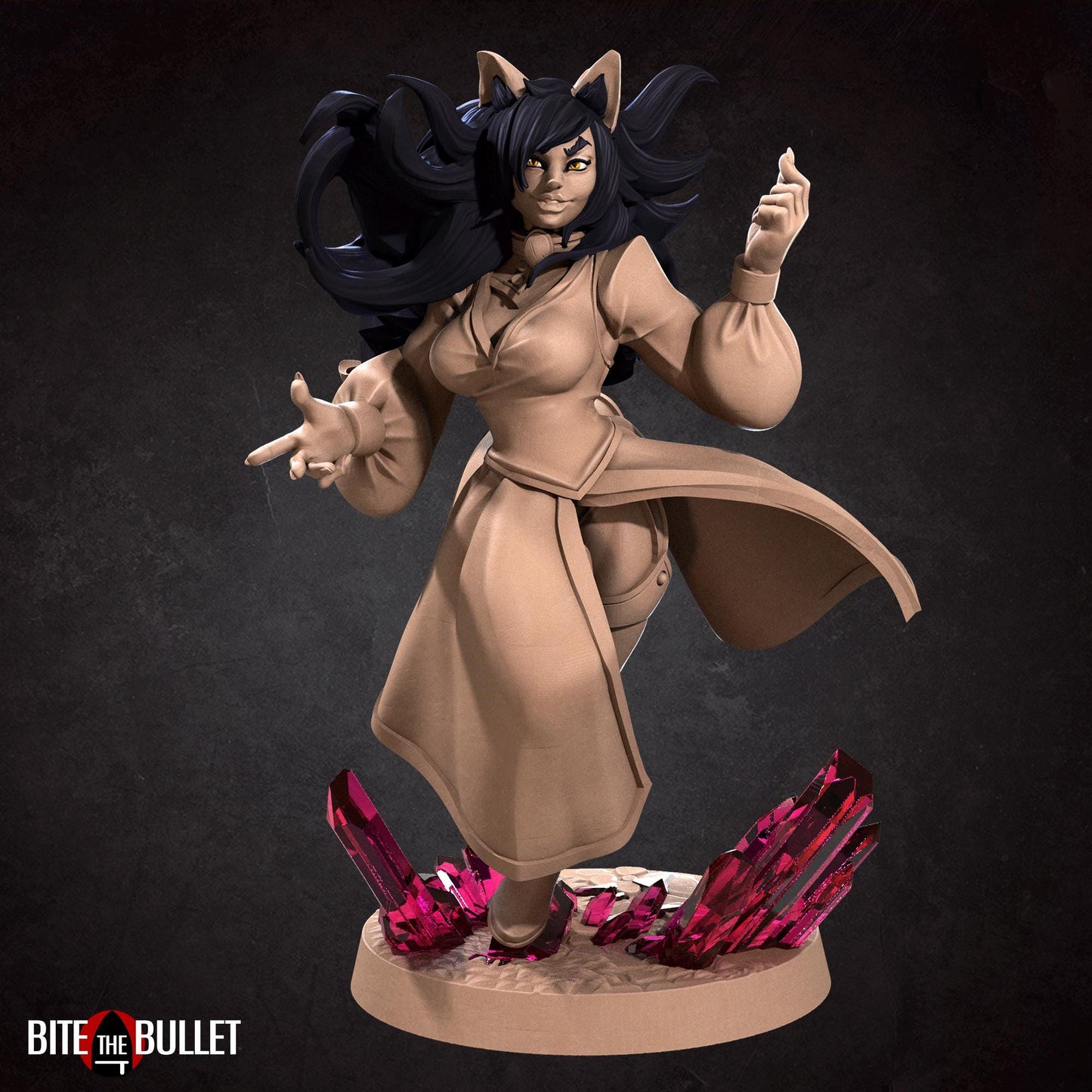 Lady Mahrian, the Foxfolk Maid Miniature | Bite the Bullet