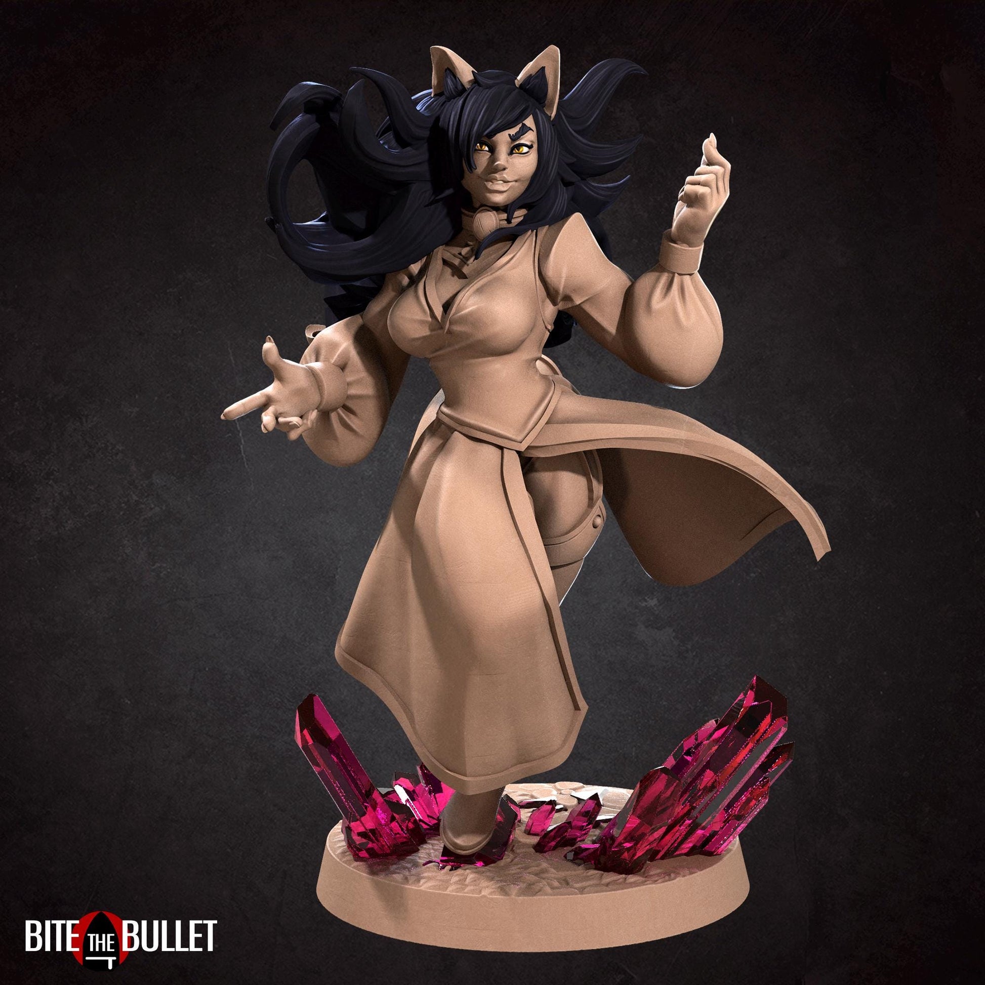 Lady Mahrian, the Foxfolk Maid Miniature | Bite the Bullet