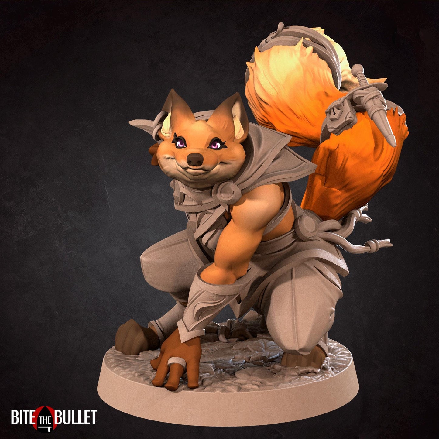 Foxfolk Rogue Miniature | Bite the Bullet