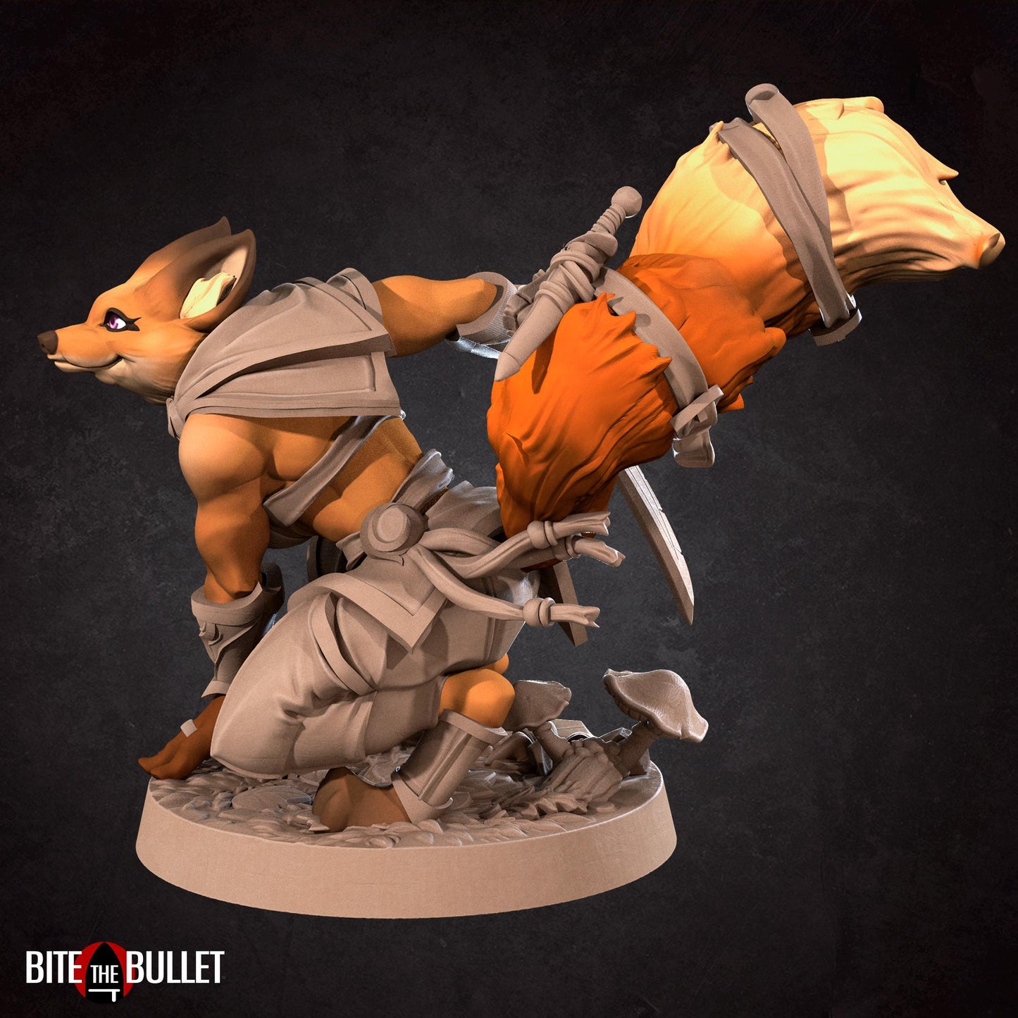 Foxfolk Rogue Miniature | Bite the Bullet