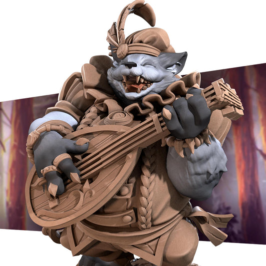Foxfolk Bard Miniature | Bite the Bullet