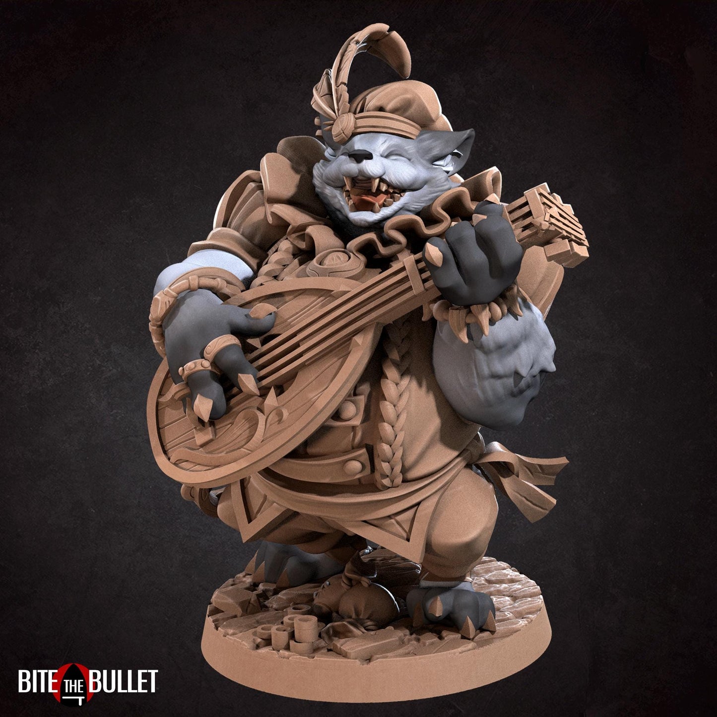 Foxfolk Bard Miniature | Bite the Bullet