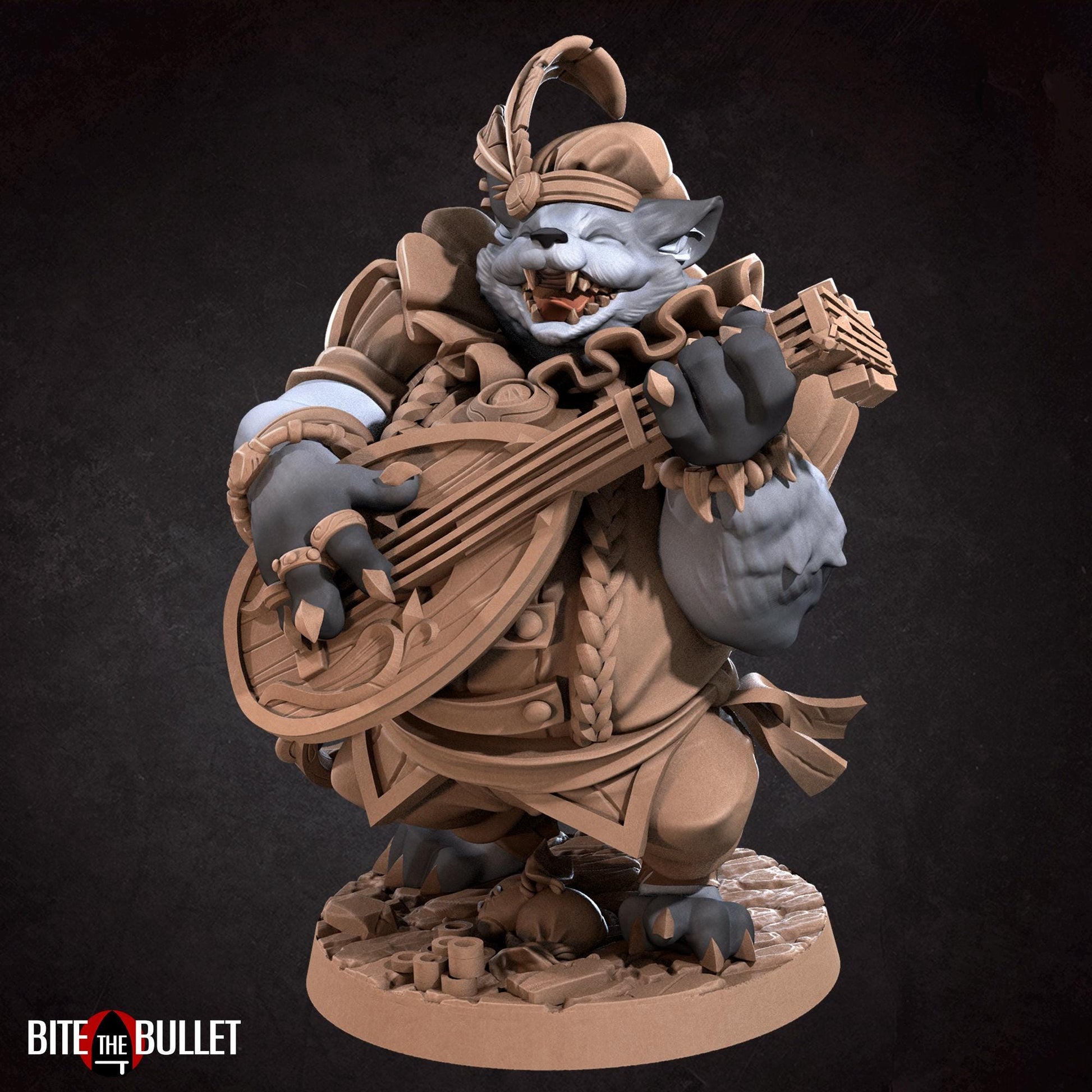 Foxfolk Bard Miniature | Bite the Bullet