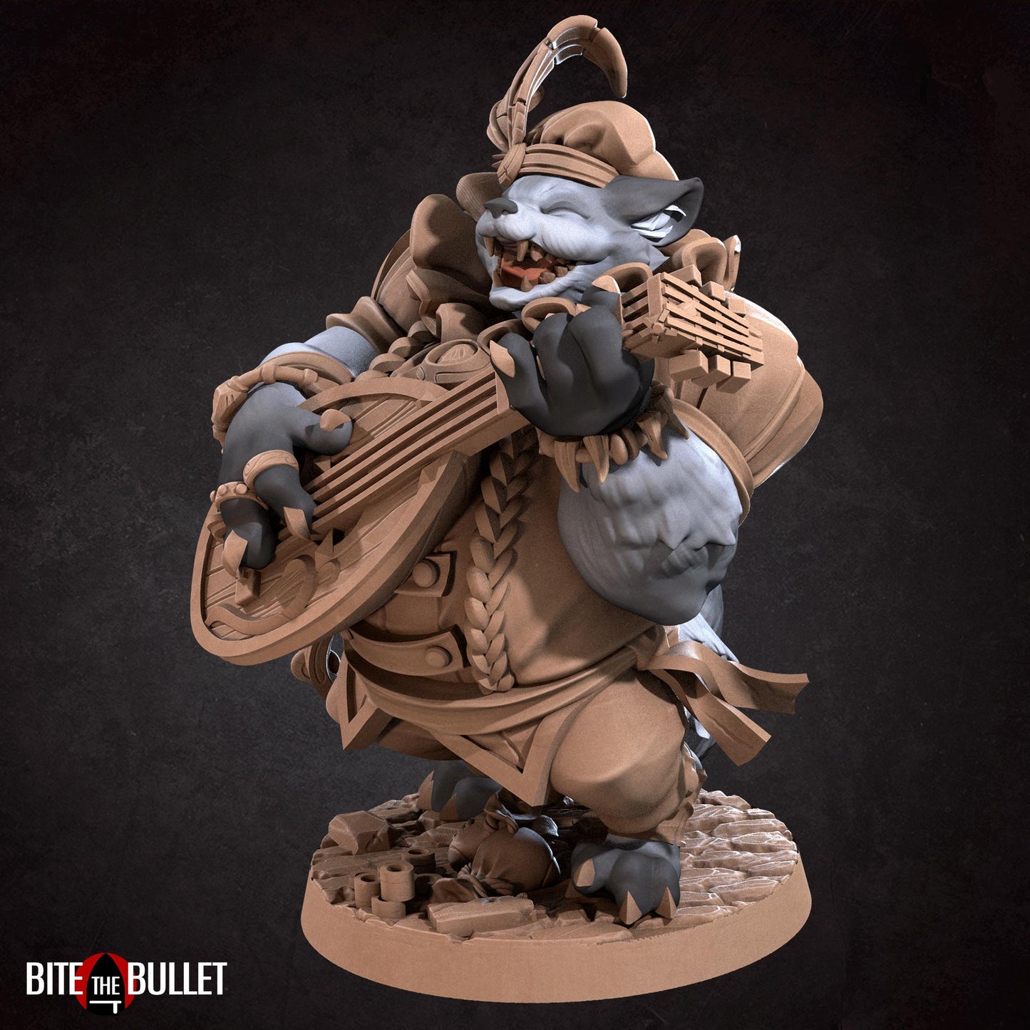 Foxfolk Bard Miniature | Bite the Bullet