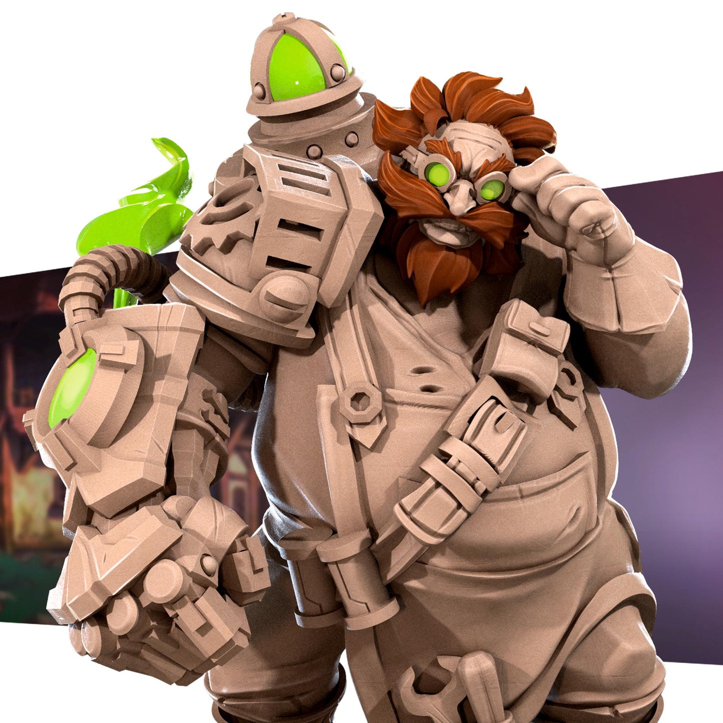 Dr. TNT, Human Artificer Miniature | Bite the Bullet