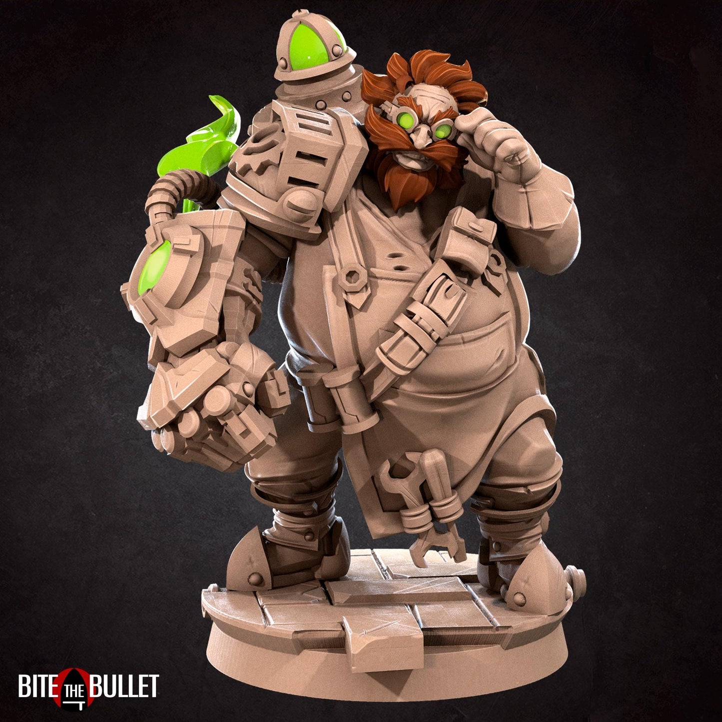 Dr. TNT, Human Artificer Miniature | Bite the Bullet
