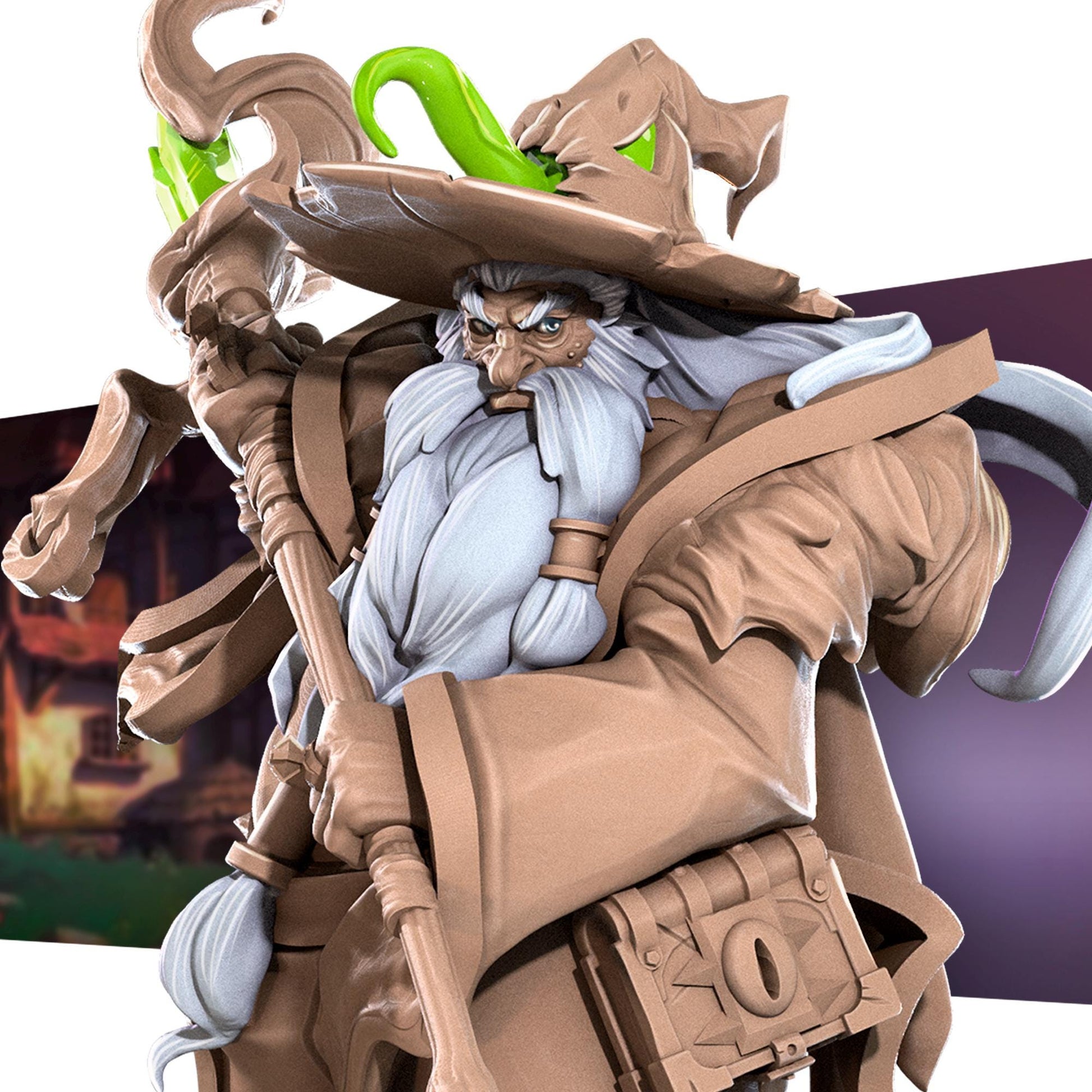 Myrmic Emrys, the Chunky Wizard Miniature | Bite the Bullet