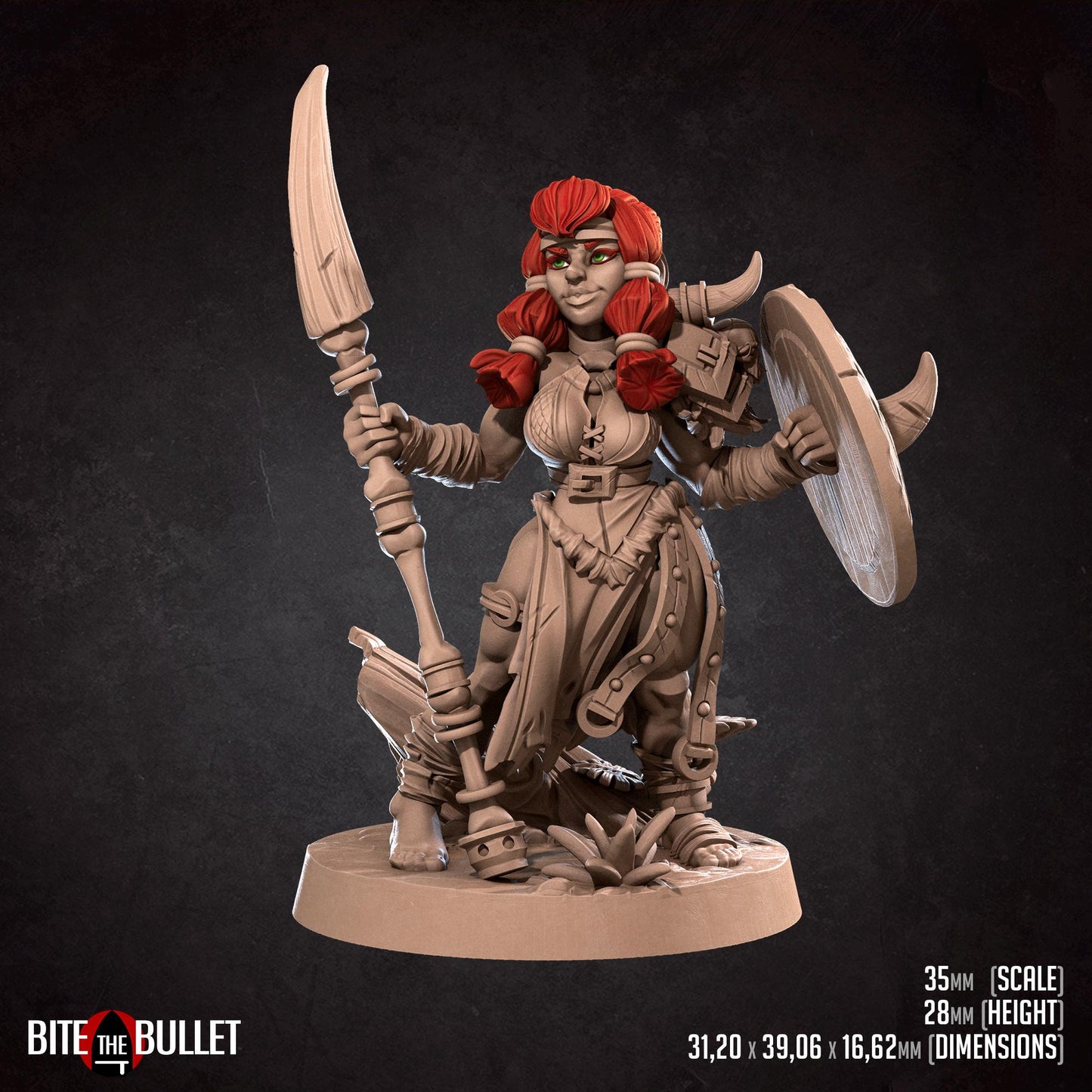 Amazon Warrior Miniatures | Bite the Bullet