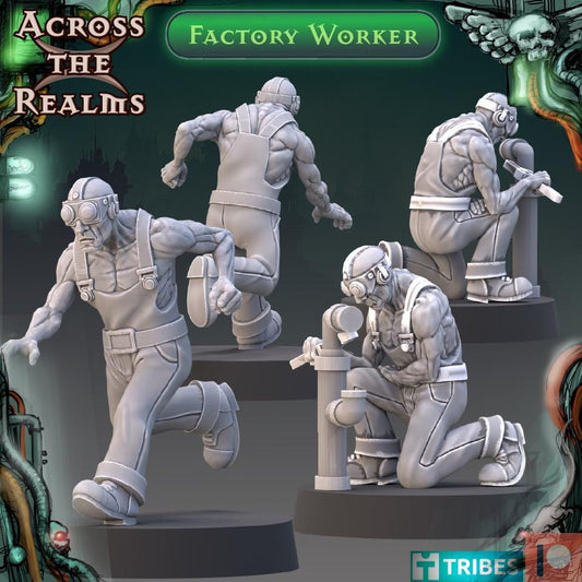 Factory Worker Miniature | Across the Realms