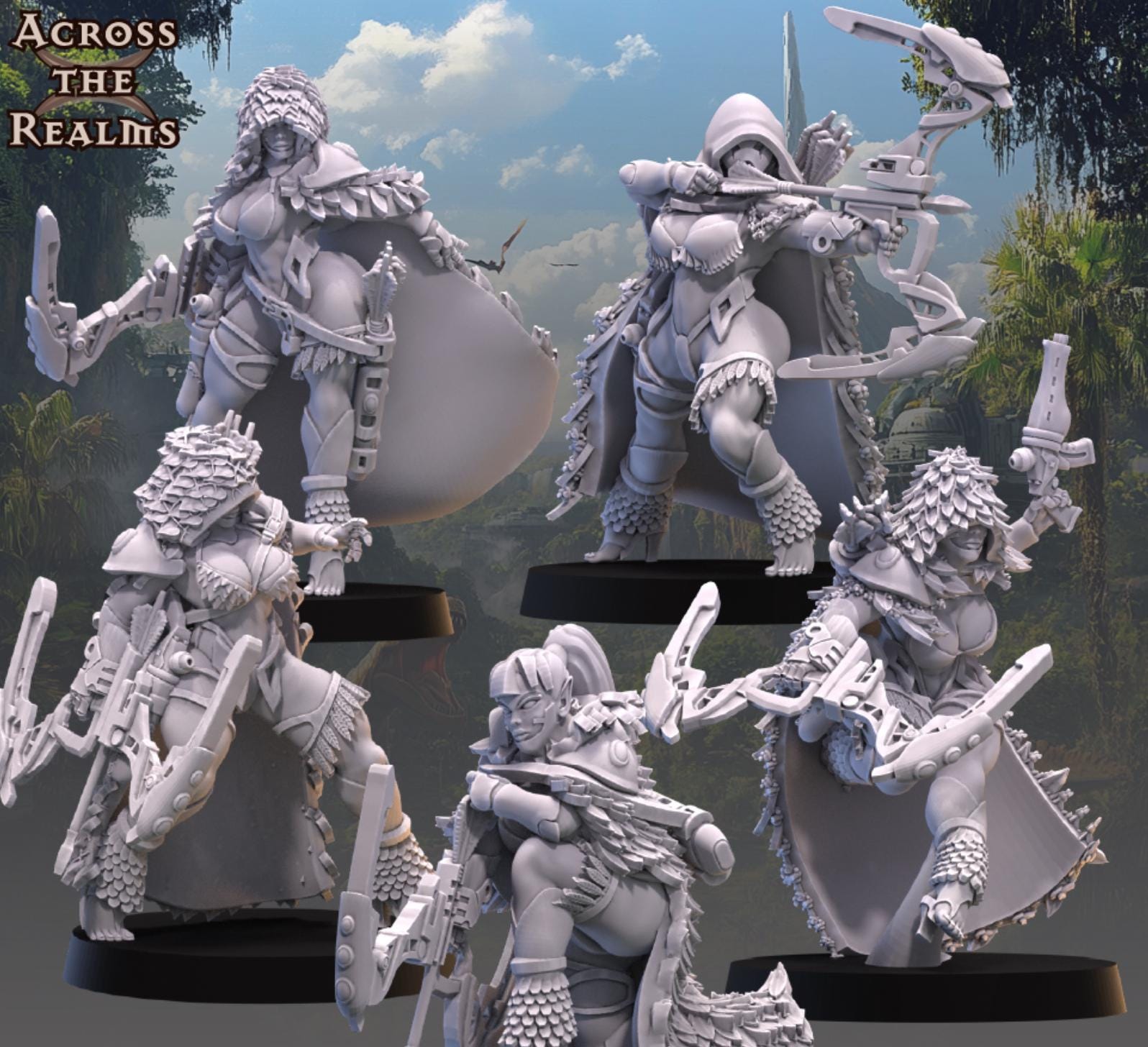 Exile Ranger Miniatures | Across the Realms