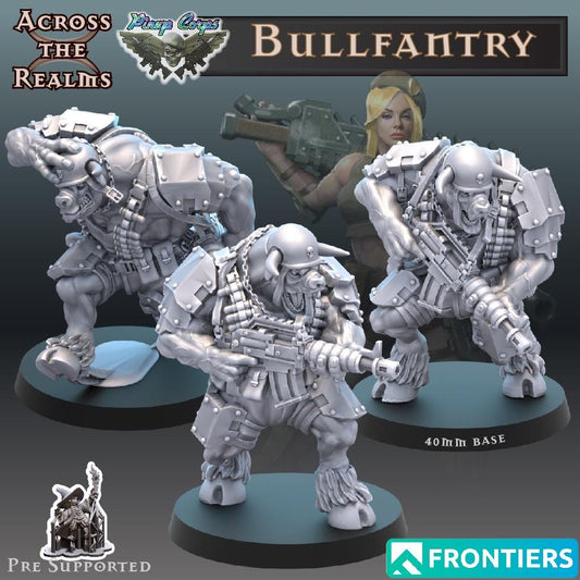 Bullfantry Miniature | Across the Realms