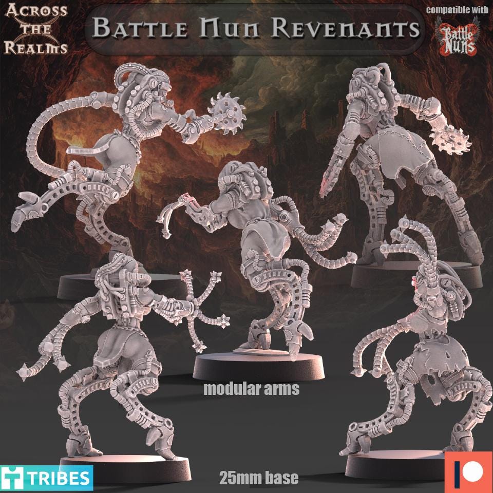 Battle Nun Revenants | Across the Realms