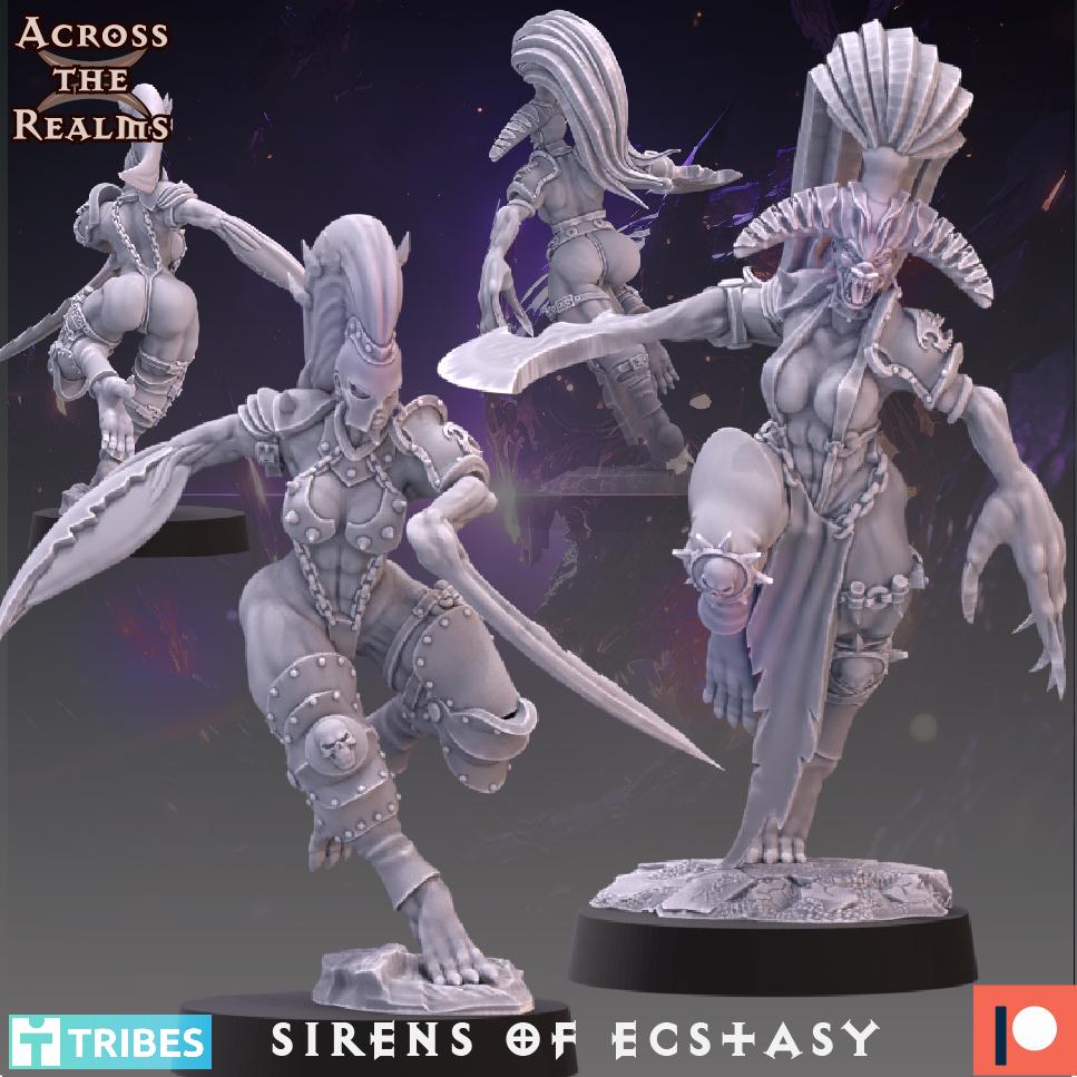 Sirens of Ecstacy Miniatures | Across the Realms