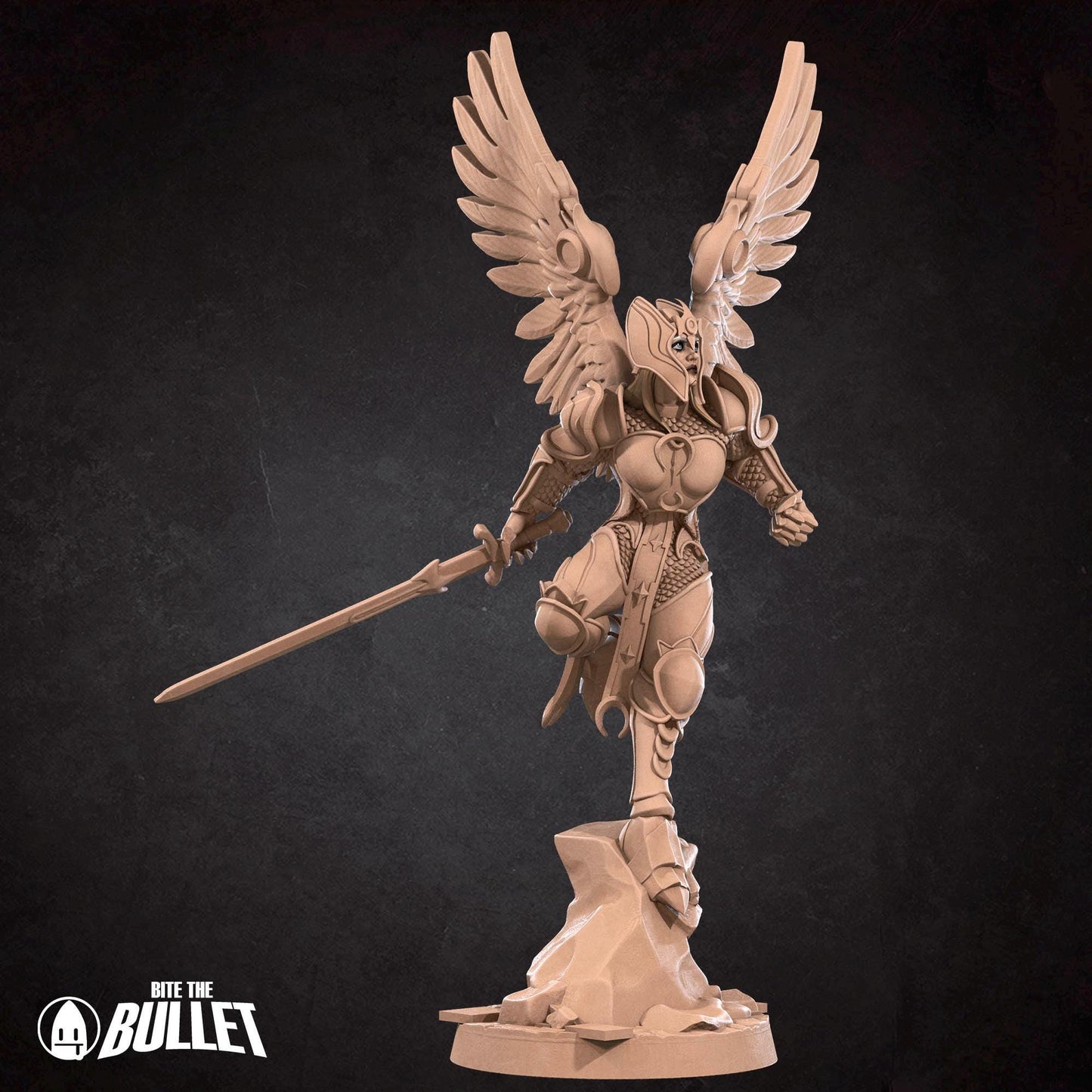 Aasimar Paladin Miniature | Bite the Bullet