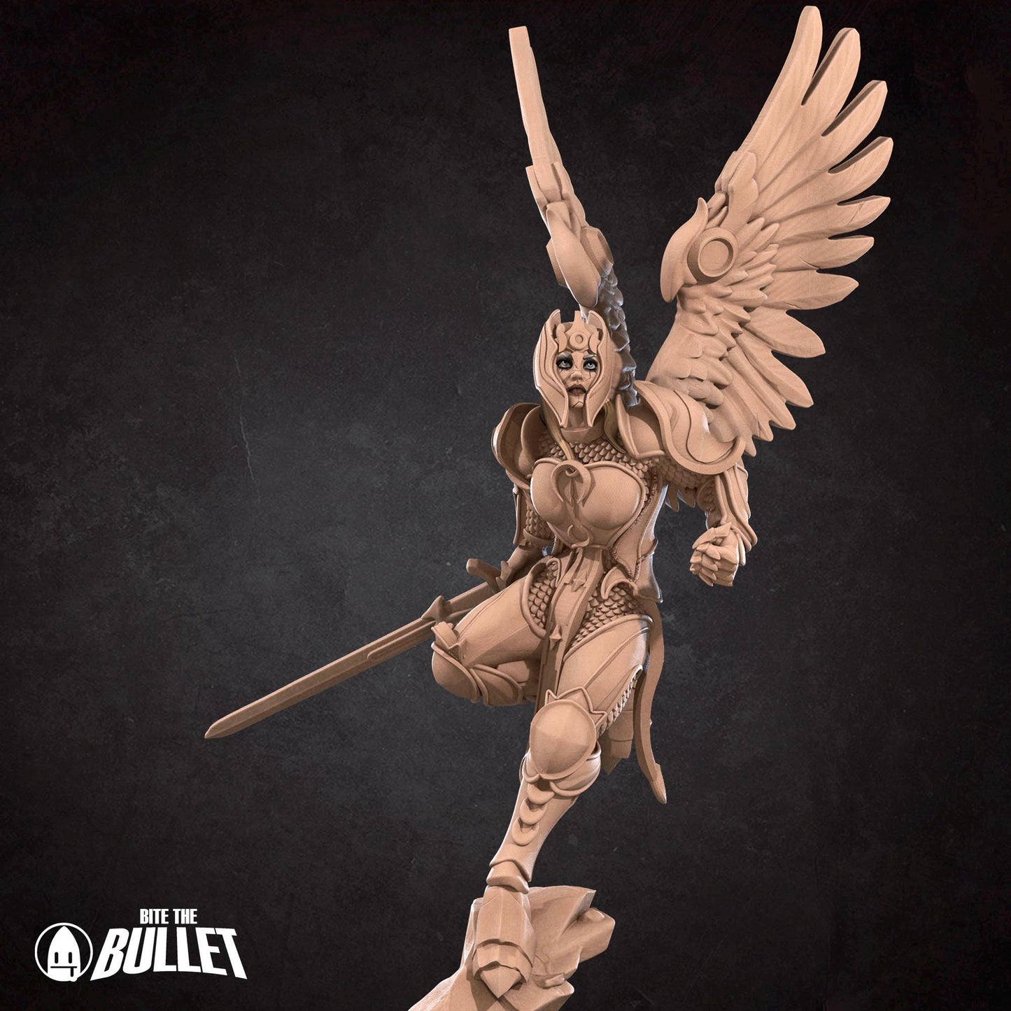 Aasimar Paladin Miniature | Bite the Bullet