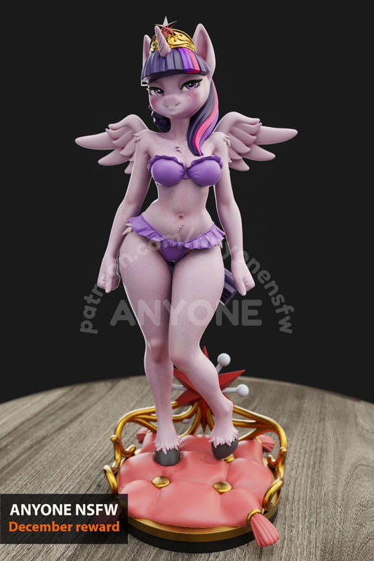 Pony Girl Model Kit | 3D Resin Printed Figurine | Anyone