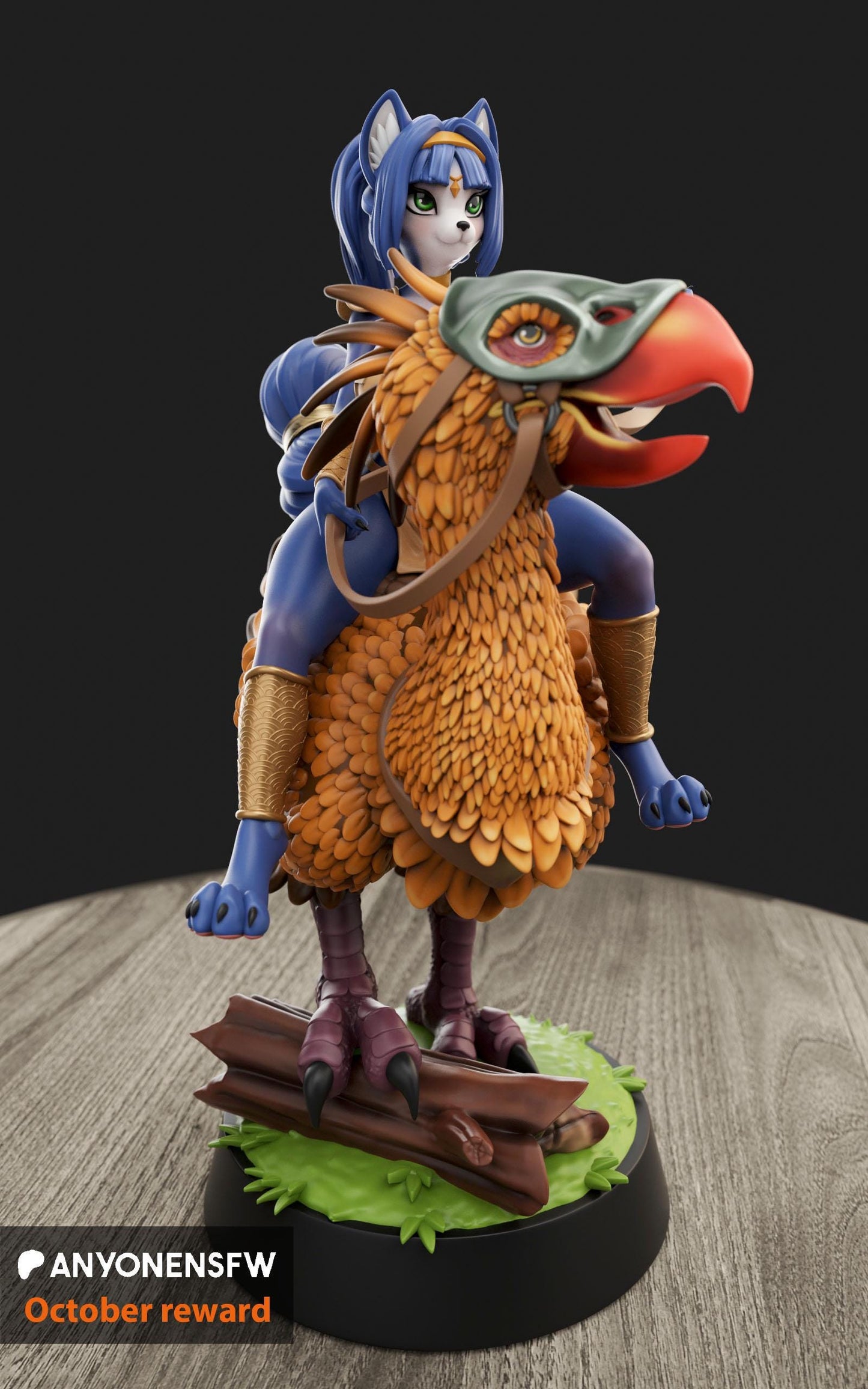 Amazon Fox Model Kit | 3D Resin Printed Figurine | Anyone